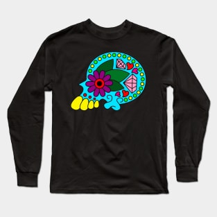 Primitive Sugar Skull Long Sleeve T-Shirt